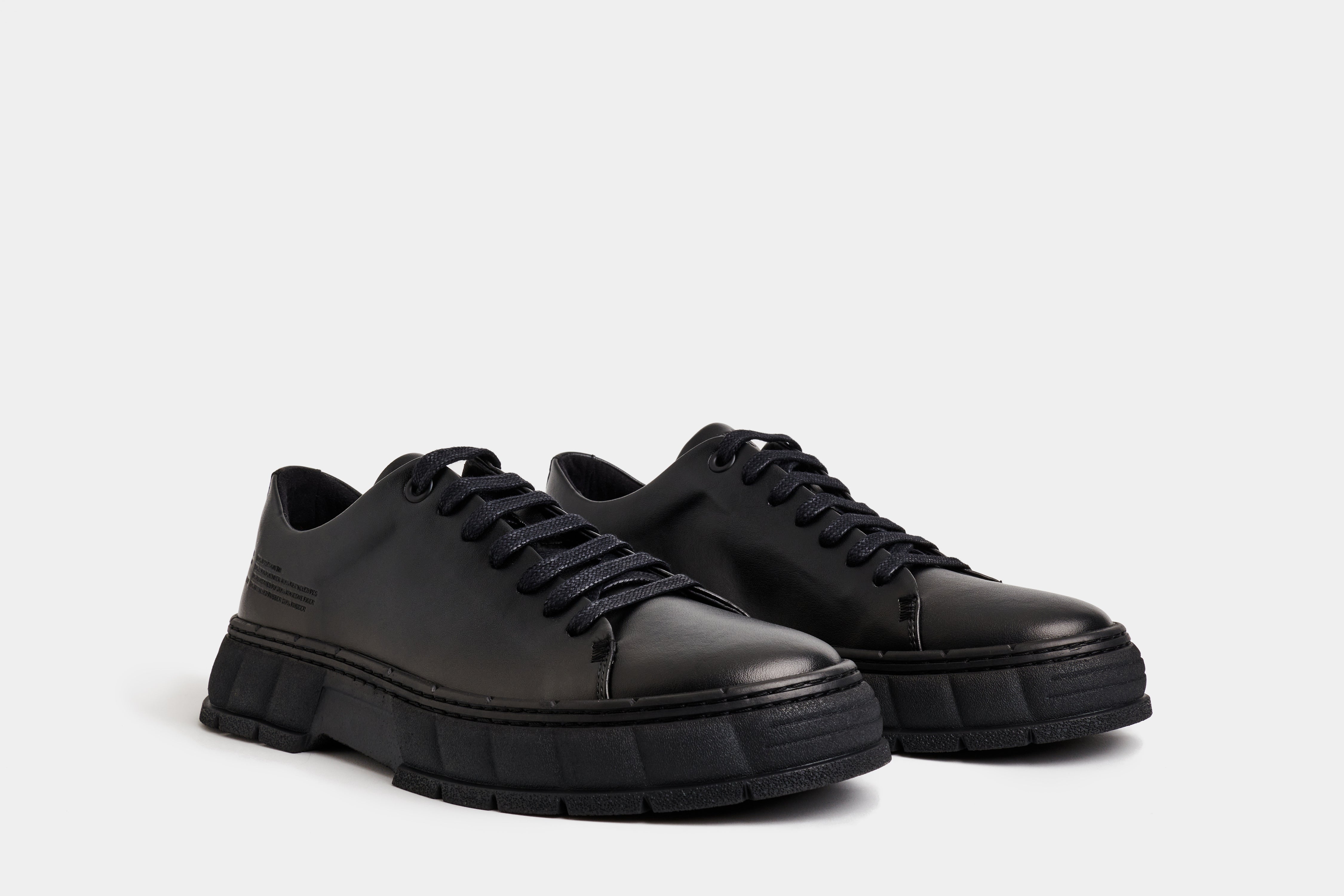 Viron Black Corn Leather 2005 Sneakers Viron